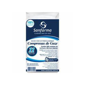 Compr Gaze Nao Esteril 11 Fios Sanfarma Com 500