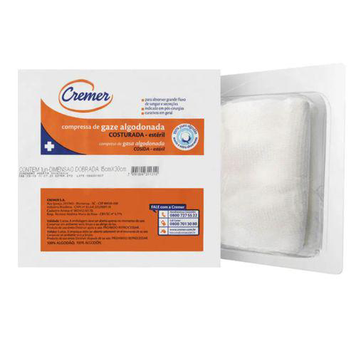 Compressa - Gaze Creme Esterilizada 15X30 Com 1 Unidades Ade