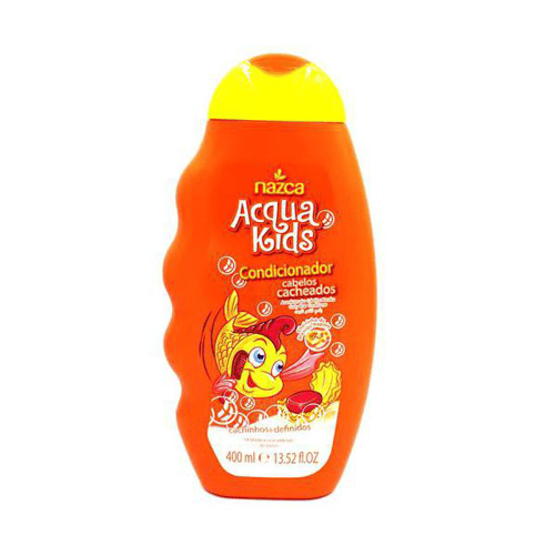 Imagem do produto Condicionador Acqua Kids Cabelos Cacheados Cheirinho De Mamão Papaia 400Ml