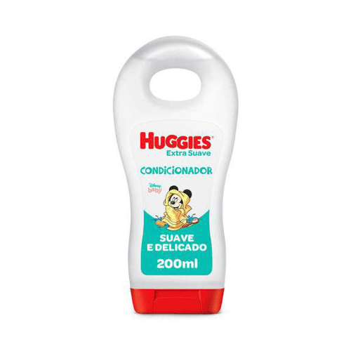 Imagem do produto Condicionador Infantil Huggies Extra Suave Com 200Ml 200Ml