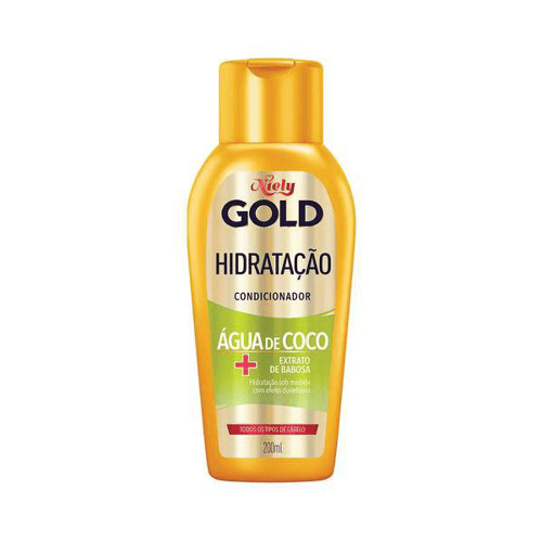 Imagem do produto Condicionador Niely Gold Hidratação Milagrosa Água De Coco 200Ml