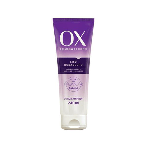 Condicionador Ox Fibers - Liso Absoluto Com 240Ml