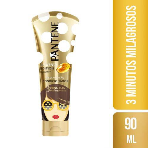 Imagem do produto Condicionador Pantene Summer Edition 3 Minutos Milagrosos Restauração 90Ml