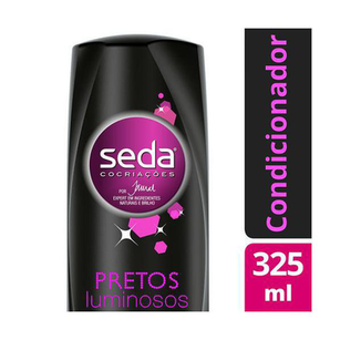 Condicionador Seda Pretos Luminosos Com 325Ml