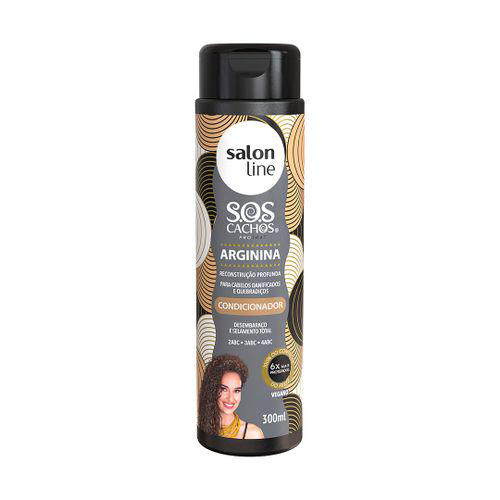 Imagem do produto Condicionador Sos Cachos Arginina 300Ml Salon Line