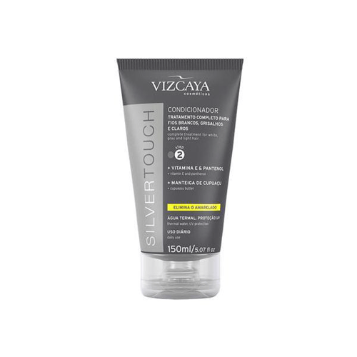 Condicionador Vizcaya Silver Touch Para Cabelos Brancos E Claros Com 150Ml