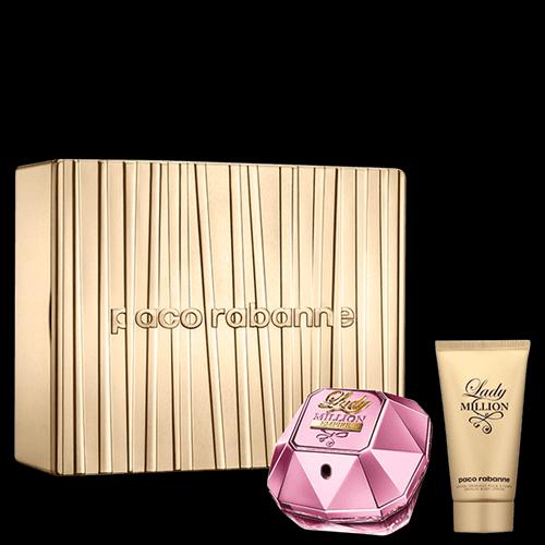 Imagem do produto Conjunto Lady Million Empire Paco Rabanne Feminino Eau De Parfum 50Ml + Hidratante Corporal 75Ml