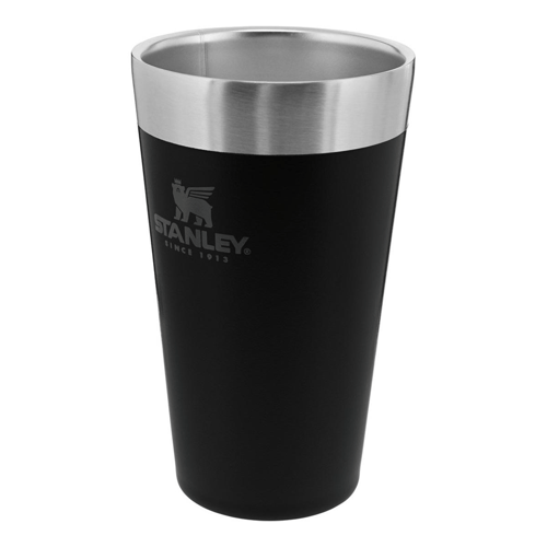 Copo Térmico De Cerveja Stanley Matte Black 473Ml