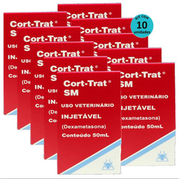 Corttrat Injetável Sm 50Ml Sm Kit C/ 10