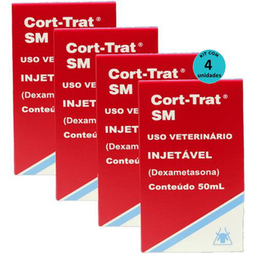 Corttrat Injetável Sm 50Ml Sm Kit C/ 4