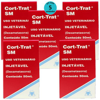 Imagem do produto Corttrat Injetável Sm 50Ml Sm Kit C/ 5