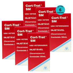 Corttrat Injetável Sm 50Ml Sm Kit C/ 6