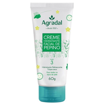 Cr Agradal Hidr. Facial Pepino 60Gr