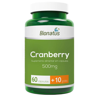 Cranberry 500Mg 70 Cápsulas