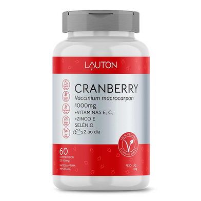 Imagem do produto Cranberry Lauton Nutrition 1000Mg Com 60 Comprimidos