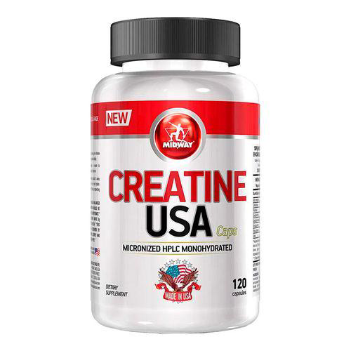 Imagem do produto Creatina Midway Creatine Usa 120 Cápsulas