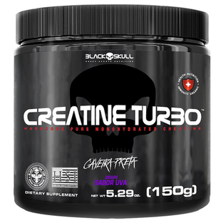 Creatine Turbo Monohidratada 150G Uva Black Skull