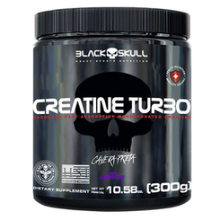 Creatine Turbo Monohidratada 300G Uva Black Skull