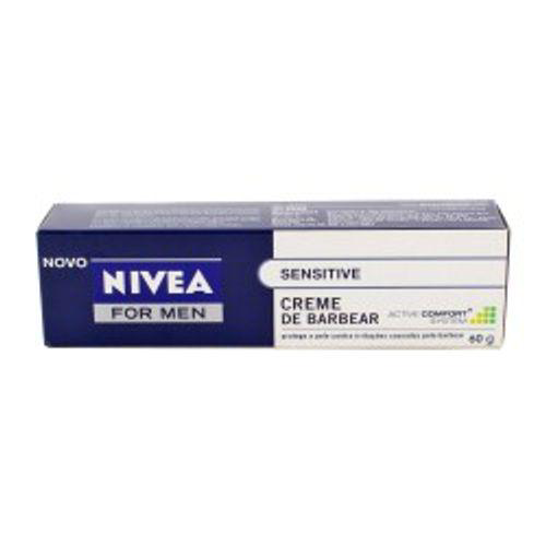 Imagem do produto Creme - De Barbear Nivea Sensitive Com 60 Gramas