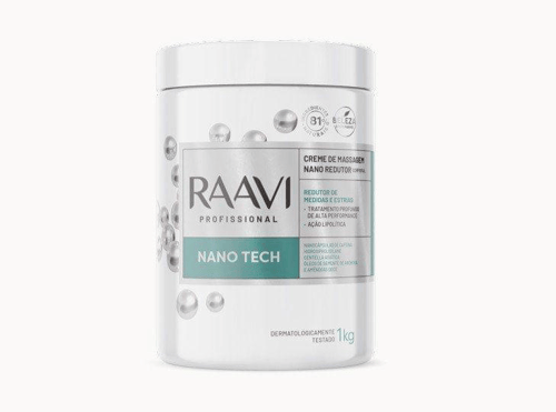 Imagem do produto Creme De Massagem Nano Redutor Corporal Raavi 1 Kg