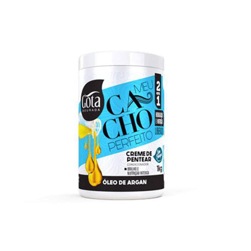 Creme De Pentear Cacho Perfeito Oleo De Arg Gota Dourada 1Kg