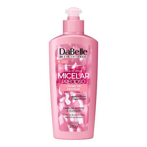 Creme De Pentear Dabelle Micelar Precioso Cabelos Mistos A Óleosos 270G