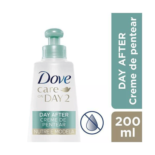 Creme De Pentear Dove Care On Day2 Day After Nutre E Modela 200Ml