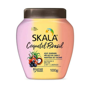 Creme De Tratamento Capilar Skala Coquetel Brasil Com 1Kg