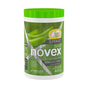 Imagem do produto Creme De Tratamento Novex Superfood Remineralizante Biomassa De Banana E Açúcar Mascavo Com 400G