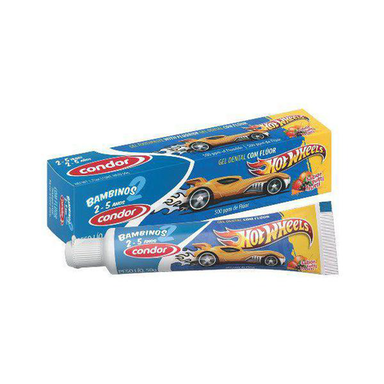 Creme Dental - Bambinos 2 Hot Wheels 1