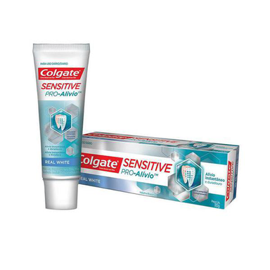 Creme - Dental Colgate Sensitive Pró-Alívio Branqueador - 110 Gramas