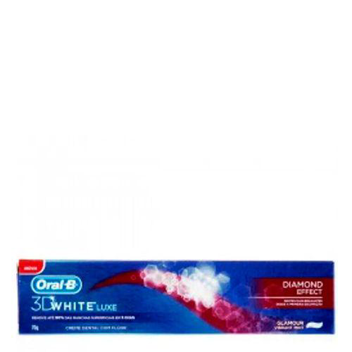 Creme Dental Oralb 3D White Luxe 70G