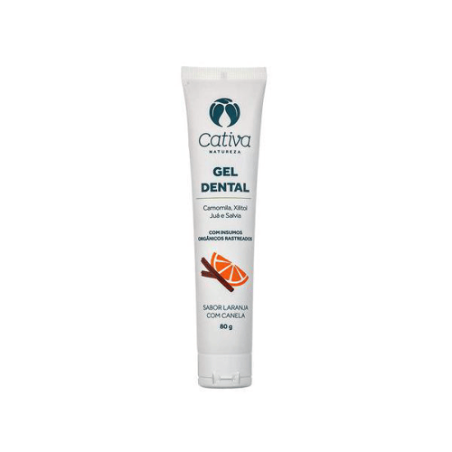 Imagem do produto Creme Dental Orgnico Com Laranja E Canela Cativa Natureza Use Orgnico