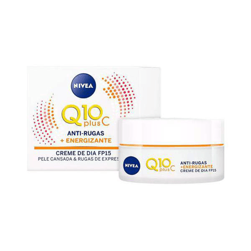 Creme Facial Antissinais Dia Nivea Q10 Plus C Fps15 50Ml