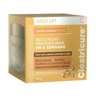 Creme Cicatricure Gold Lift Diurno Reduz Rugas 50G