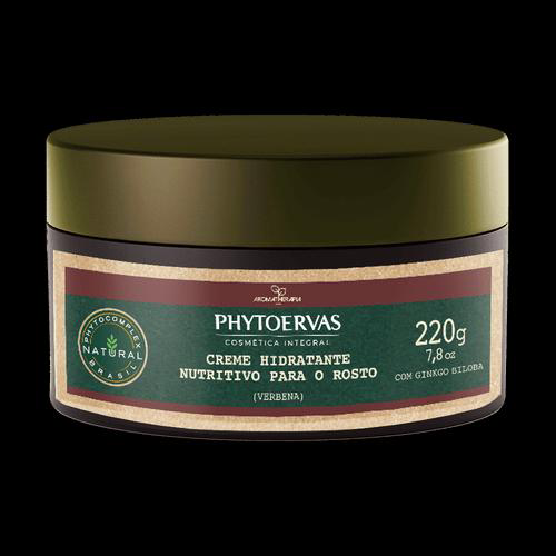 Creme Hidratante Nutritivo Para O Rosto Phytoervas Spa 220G