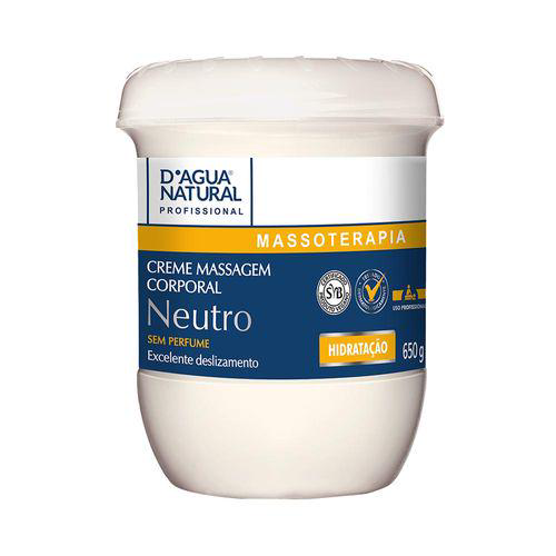 Creme Massagem - Corp Neut Dagua Natural 650G