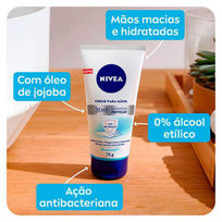 Creme Para Mãos Nívea 3 Em 1 Muidado E Proteção 75G