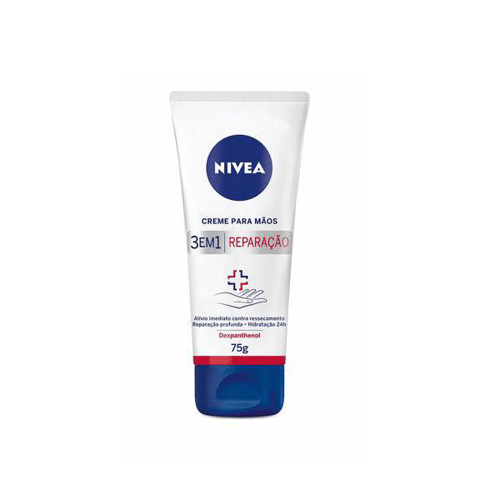 Creme Para Mãos Nivea 3 Em 1 Reparação 75G