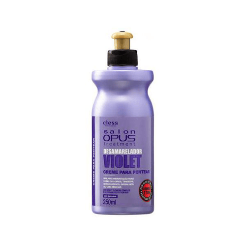 Imagem do produto Creme Para Pentear Salon Opus Desamarelador Violet Com 250Ml