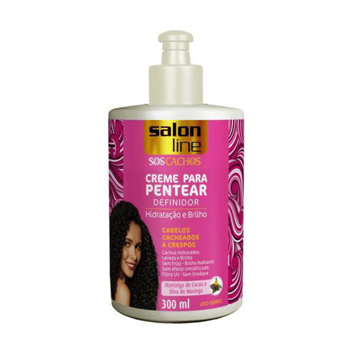 Imagem do produto Creme Para Pentear Teen Salon Line Sos Cachos 300 Ml