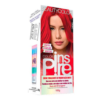 Creme Tonalizante Beauty Color Inspire Red Hot 100G