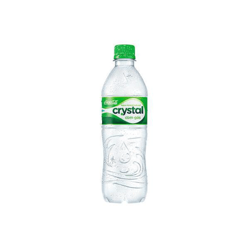 crystal - agua com gas 510ml