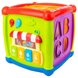 Imagem do produto Cubo De Atividades Com Som E 11 Blocos Multikids Baby