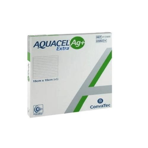 Curativo Aquacel Ag+ Extra 15X15 Cm Convatec 1 Unidade