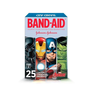 Curativo Bandaid Decorado Turma Da Justiça C 25 Un