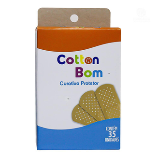 Curativo Cotton Bom Prime 35 Unidades