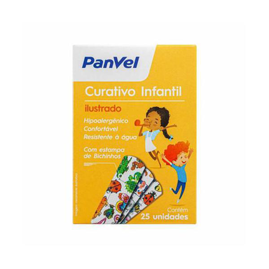 Imagem do produto Curativo Infantil Panvel C/ 25 Unidades