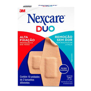 Imagem do produto Curativo Nexcare Duo Tamanhos Variados Com 10 Unidades 3M