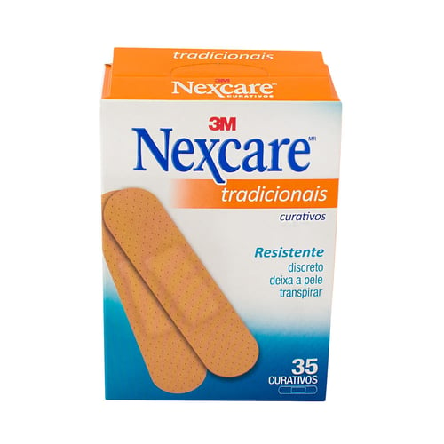 Curativos Nexcare Tradicional Com 35 Unidades